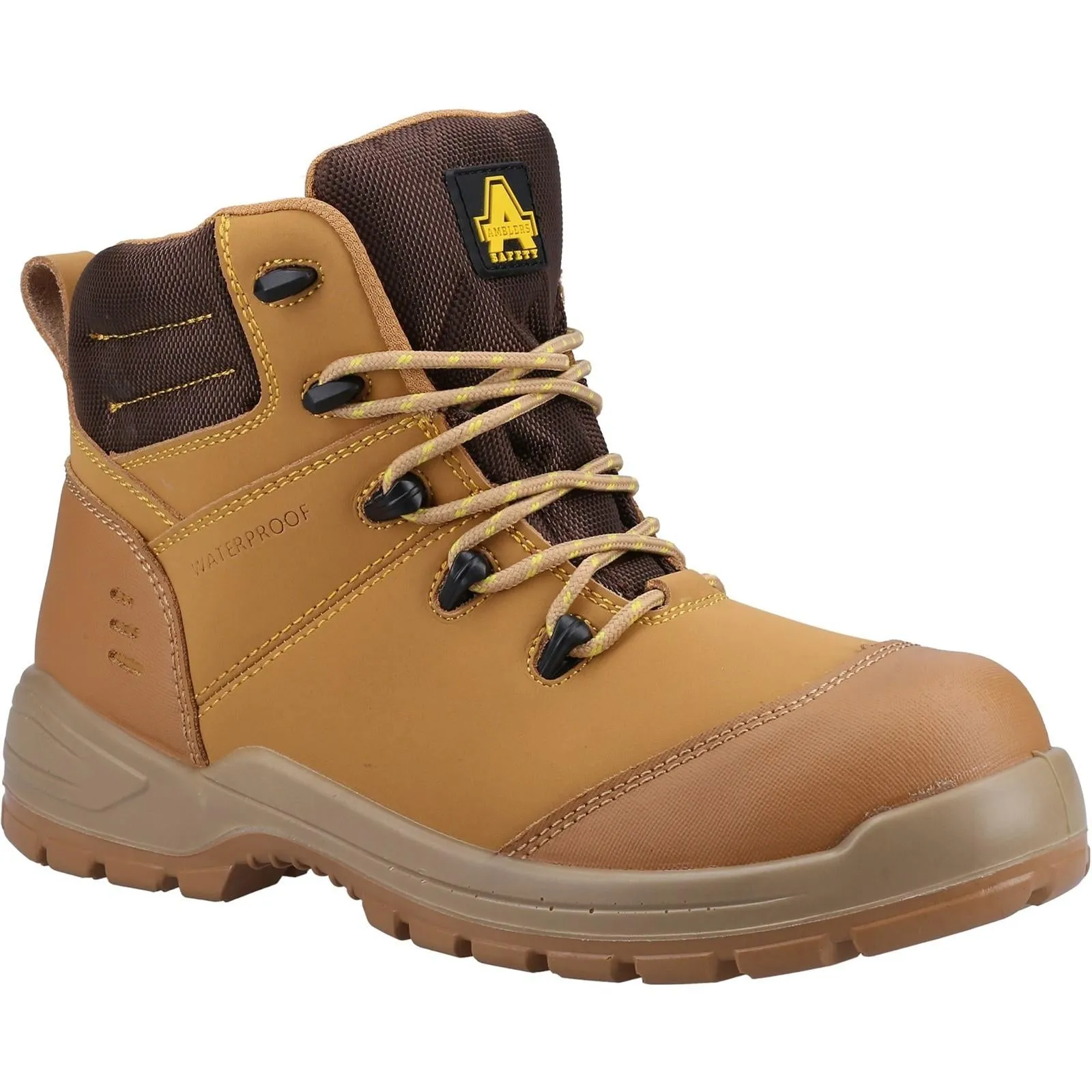 Amblers Unisex Adult 308C Metal Free Leather Safety Boots