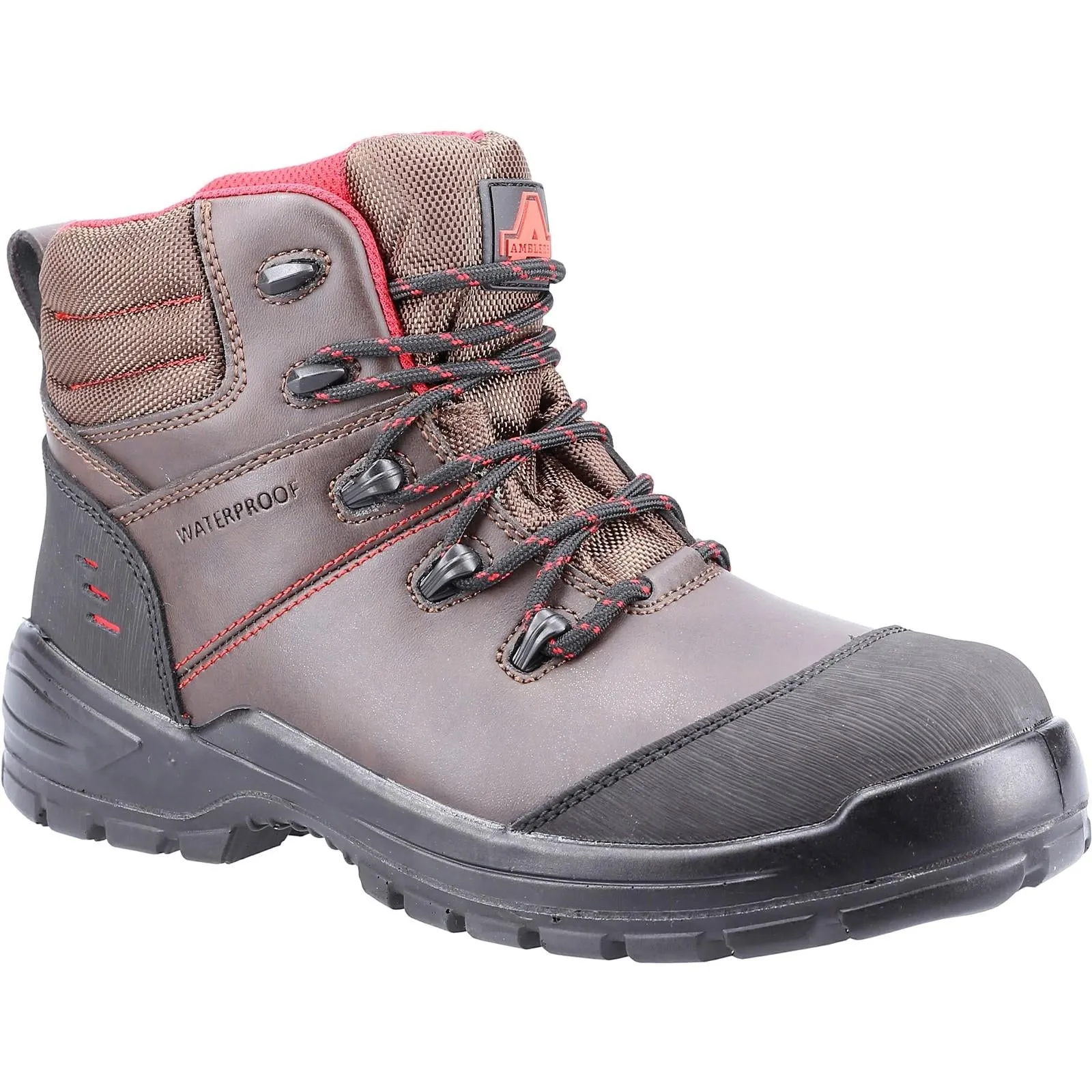 Amblers Unisex Adult 308C Metal Free Leather Safety Boots