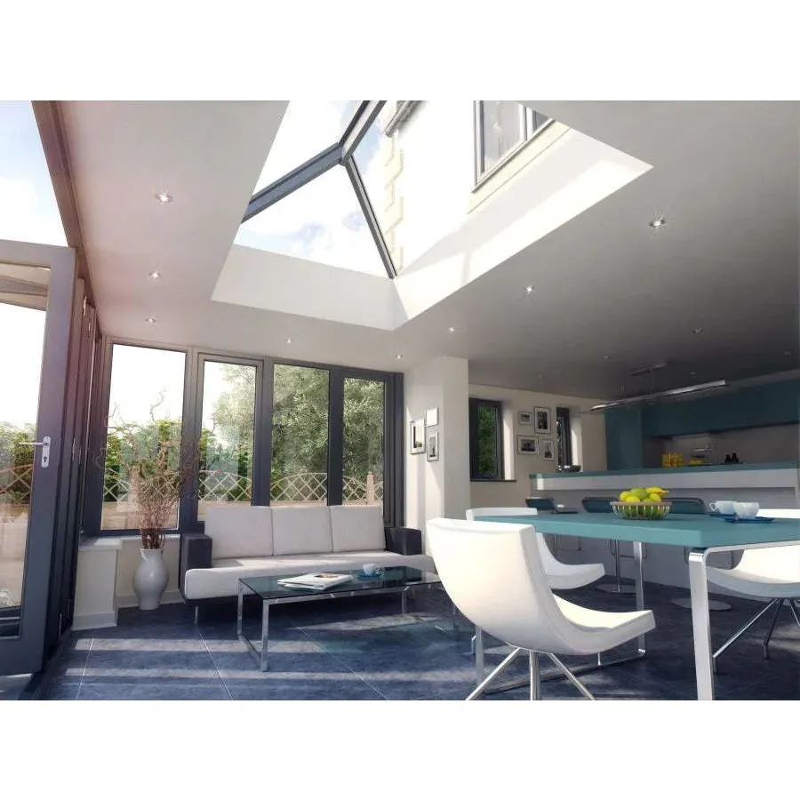 Atlas Square Contemporary Aluminium Roof Lantern