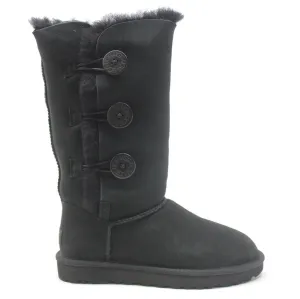 Bailey Button Triplet II Suede Sheepskin Women's Tall Snow Boots