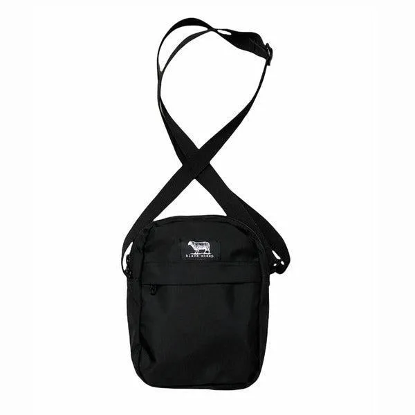 Black Sheep Compact Flight Shoulder Bag Black