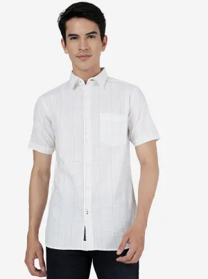 Blue & Yellow Checked Slim Fit Casual Shirt | JadeBlue