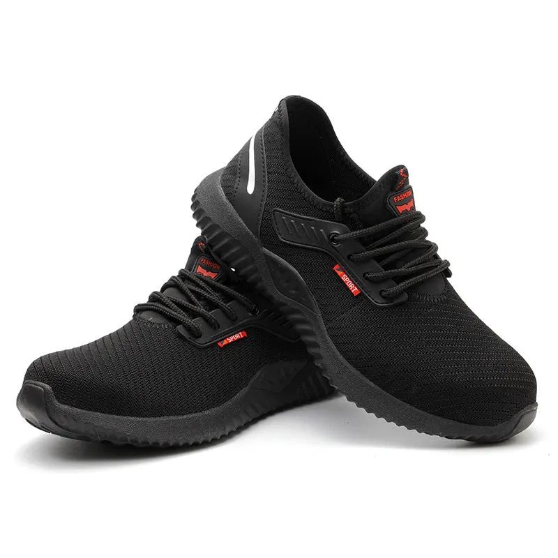 Breathable Anti-Smashing Work Safety Shoes – Durable Protection for the Job