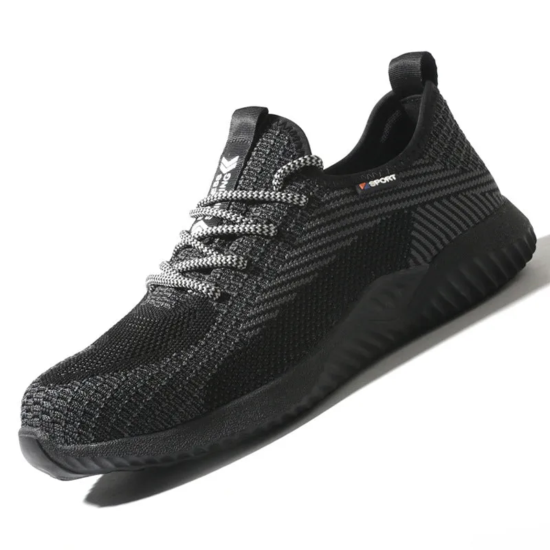 Breathable Anti-Smashing Work Safety Shoes – Durable Protection for the Job