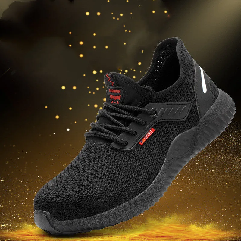 Breathable Anti-Smashing Work Safety Shoes – Durable Protection for the Job