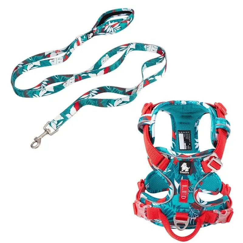 Customized Name Dog Harness