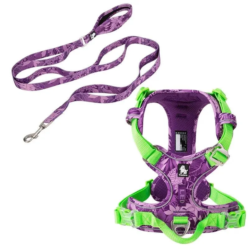 Customized Name Dog Harness