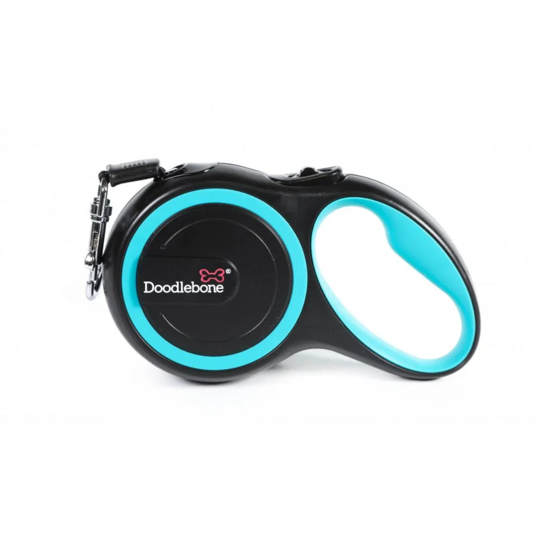Doodlebone Retractable Dog Lead Coal