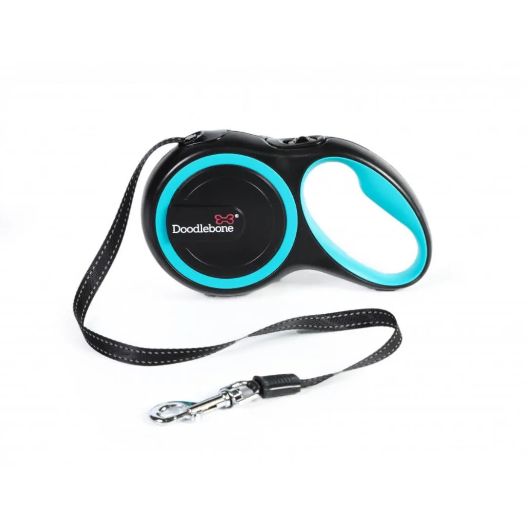 Doodlebone Retractable Dog Lead Coal