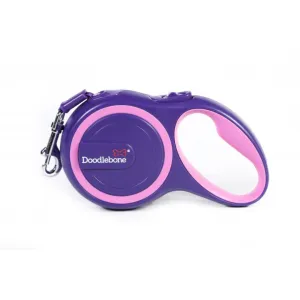 Doodlebone Retractable Dog Lead Purple
