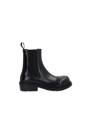 Fireman Brushed Leather Boots