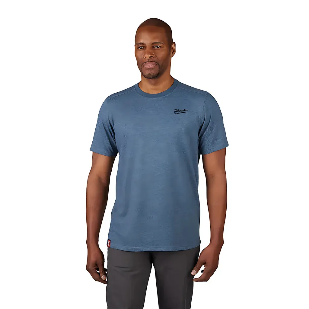 FREEFLEX™ Hybrid Work Tee - Short Sleeve - Blue 3X