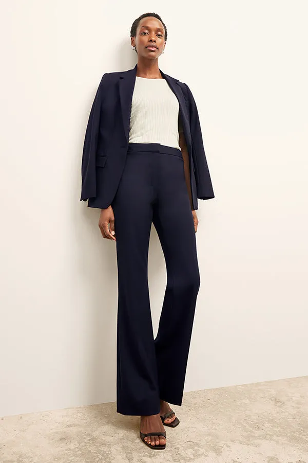 Horton Pant - Washable Wool Twill :: Dark Navy
