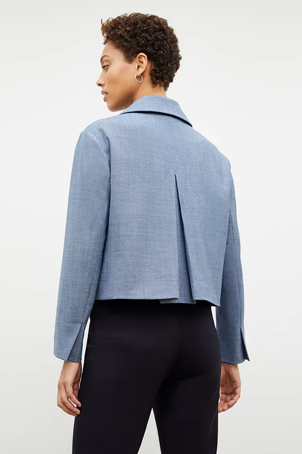 Horton Pant - Washable Wool Twill :: Dark Navy