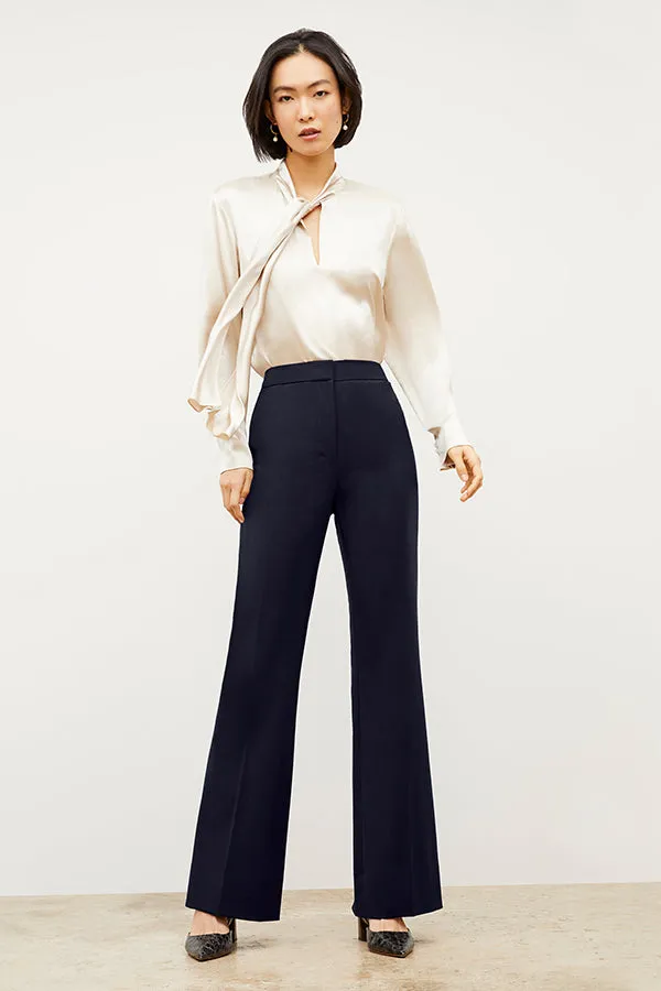Horton Pant - Washable Wool Twill :: Dark Navy