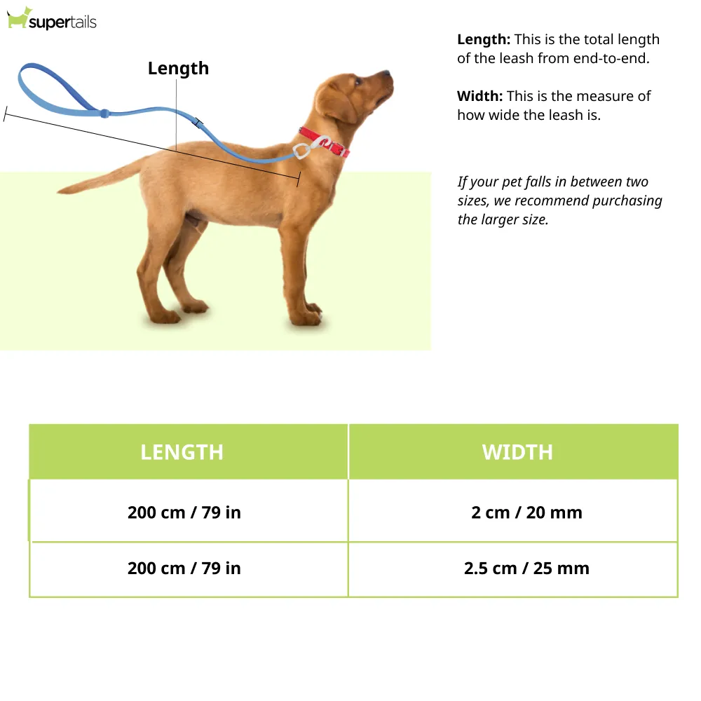 Hunter Hilo Training Leash for Dogs (Red)