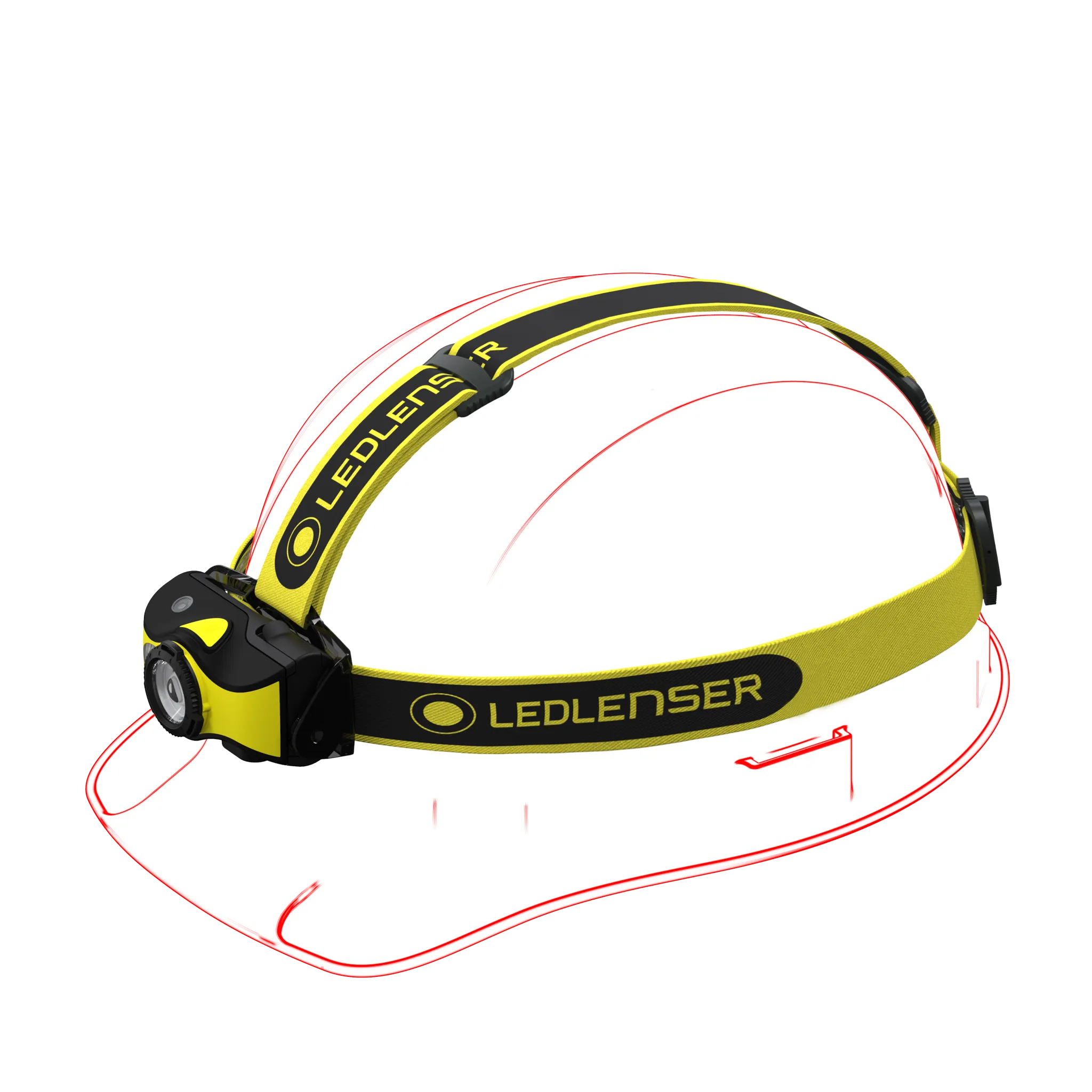 iH9R Rechargeable Head Torch