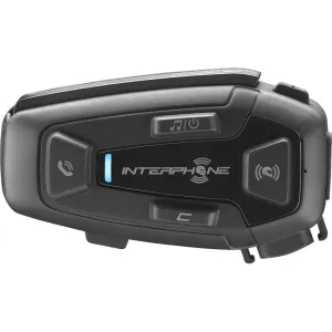Interphone UCOM 8R Mesh Bluetooth Intercommunication System Black