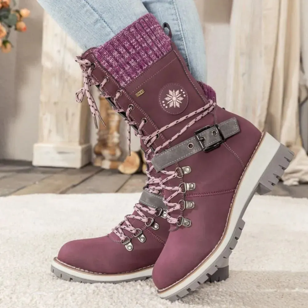 Lace-Up Winter Boots