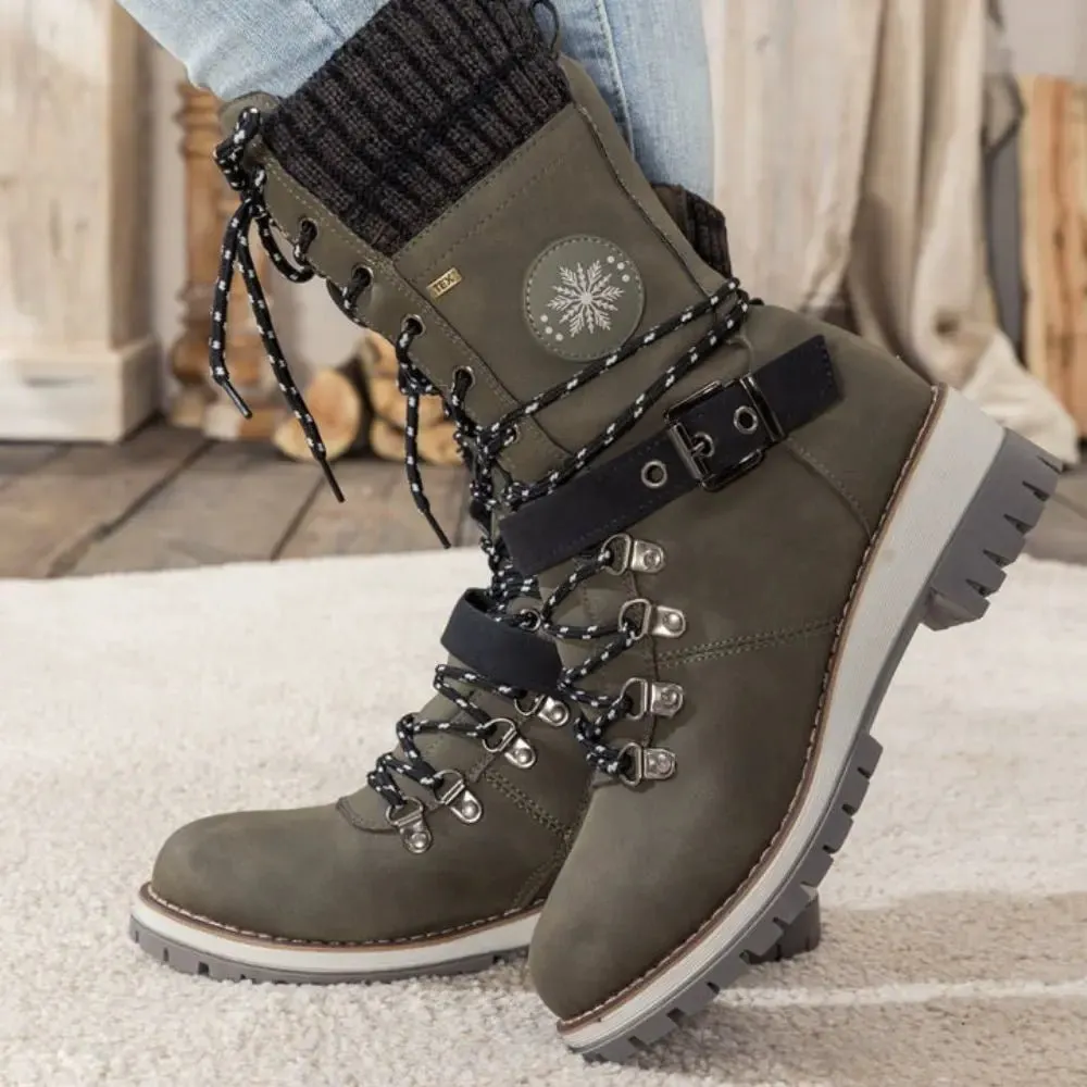 Lace-Up Winter Boots