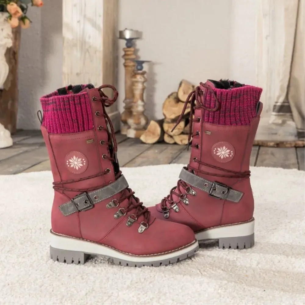 Lace-Up Winter Boots