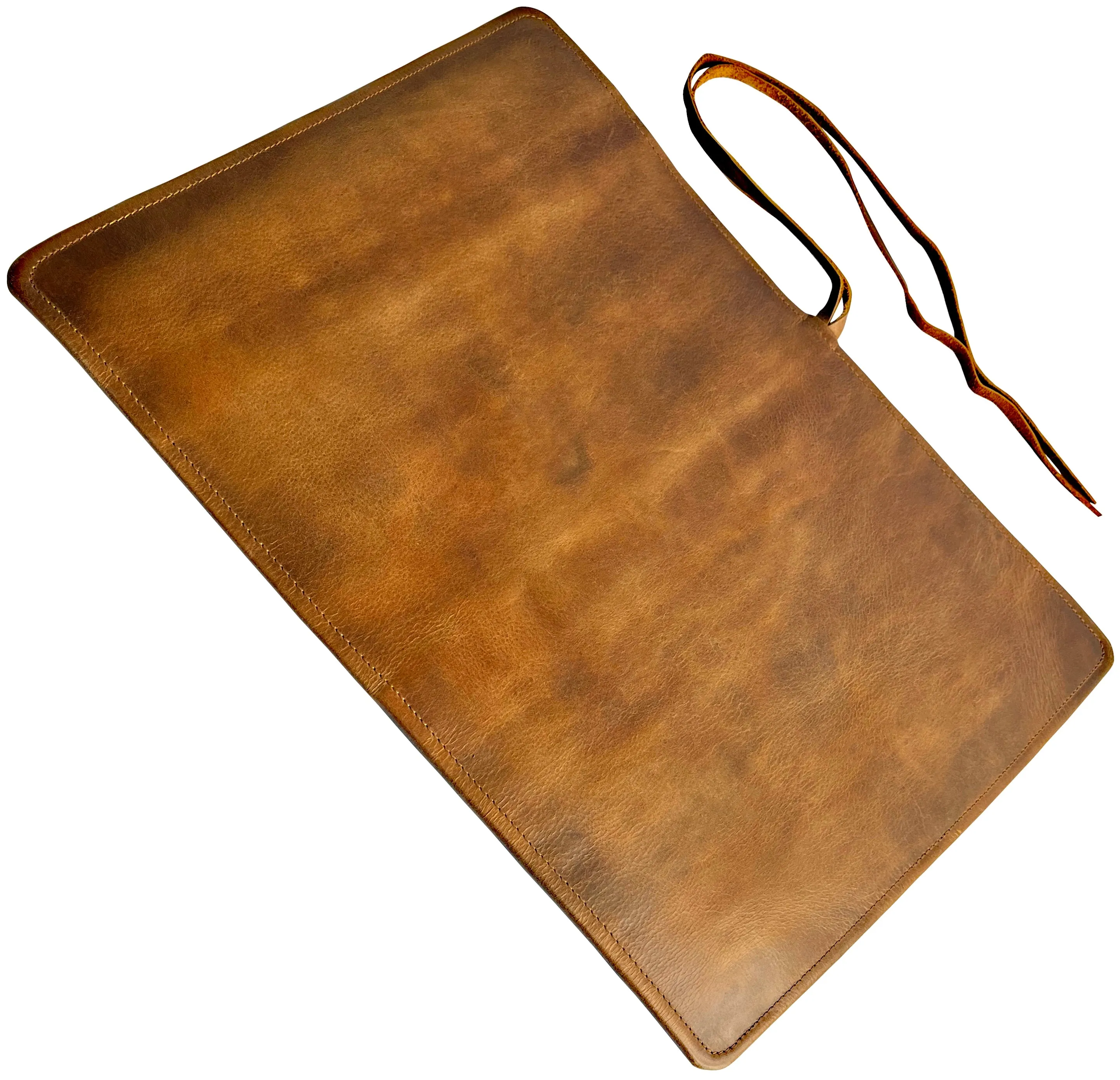Leather Knife Roll - Chef's Knife Case Holder