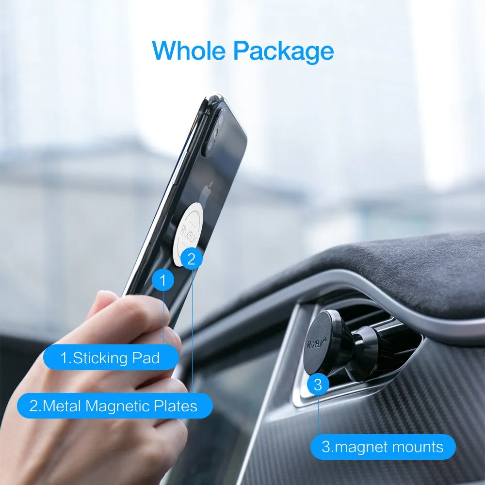 Magnetic Car Air-Vent Phone Holder