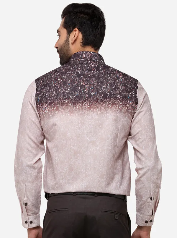Multi Printed Slim Fit Party Wear Shirt | JB Studio