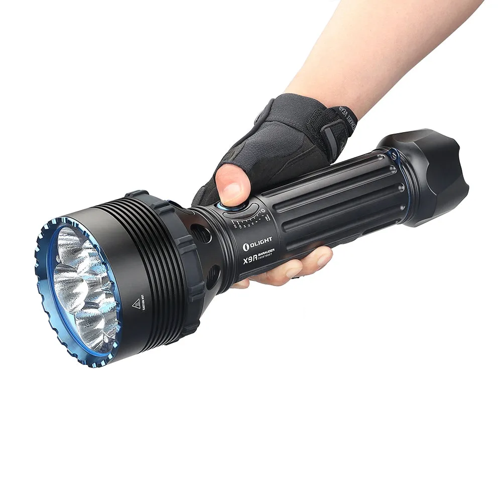Olight X9R Marauder - 25,000 Lumens - Powerful Search Flashlight