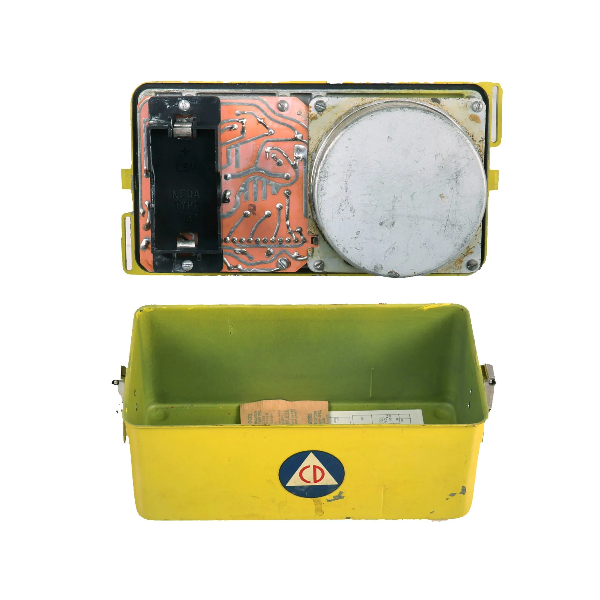 Original U.S. Cold War Civil Defense CD V-777-1 Shelter Radiation Kit with Two Victoreen CDV-715 Radiation Detectors