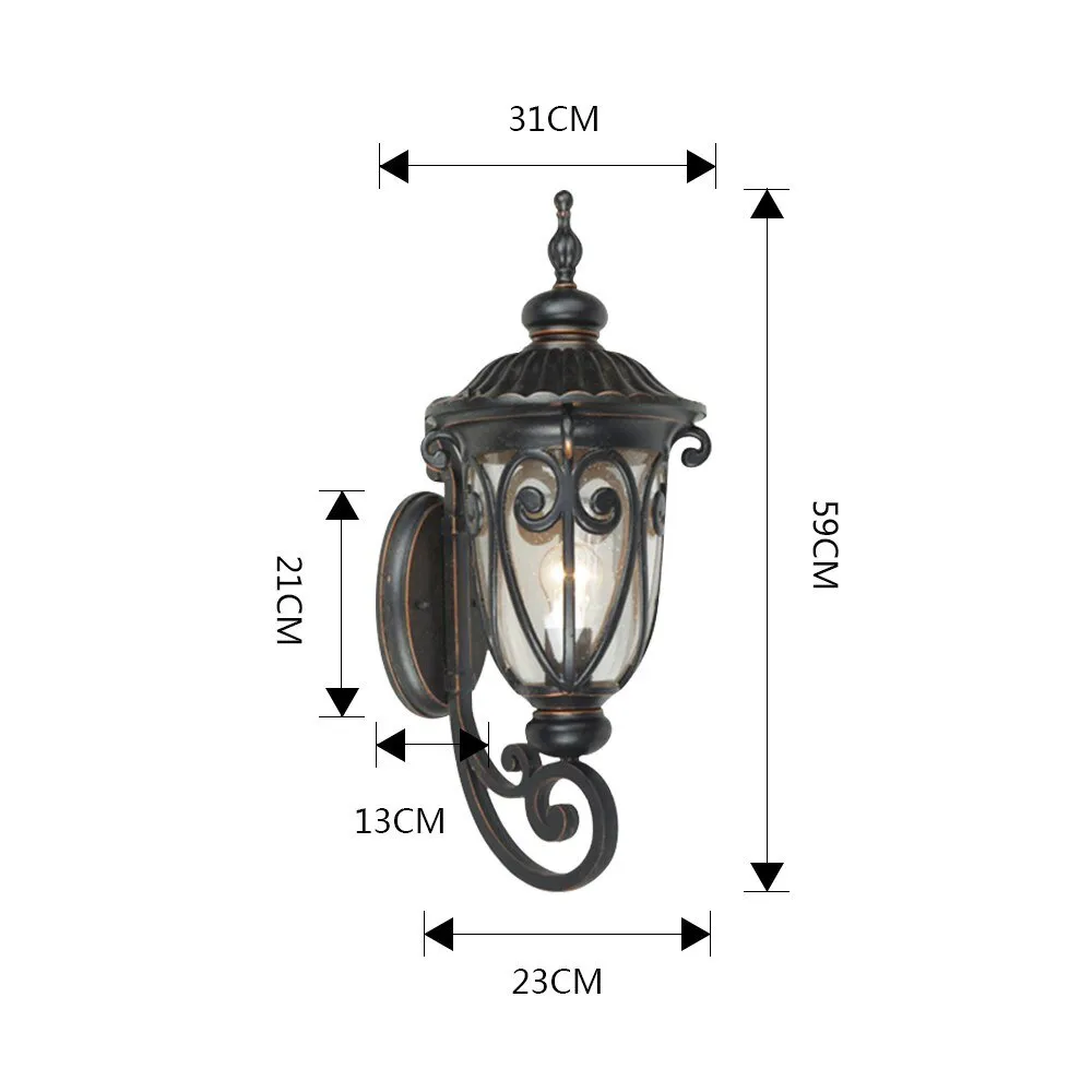 Outdoor Waterproof Wall Sconce
