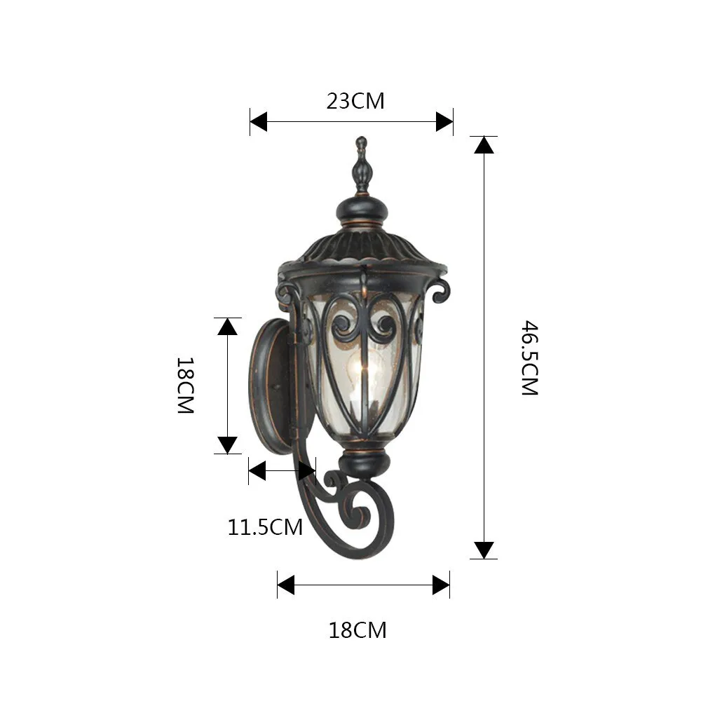 Outdoor Waterproof Wall Sconce
