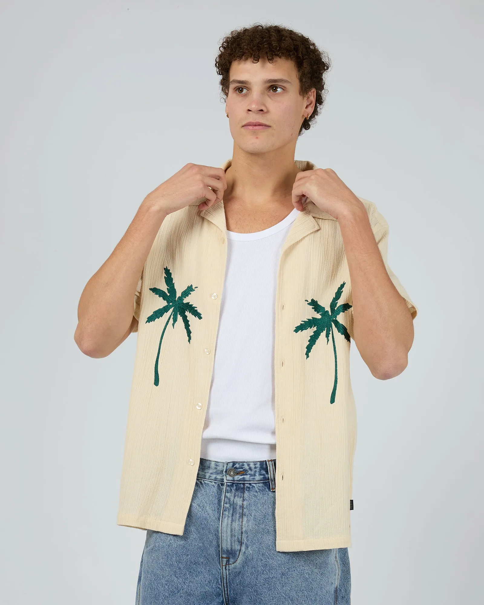 Palm Shirt Chalk