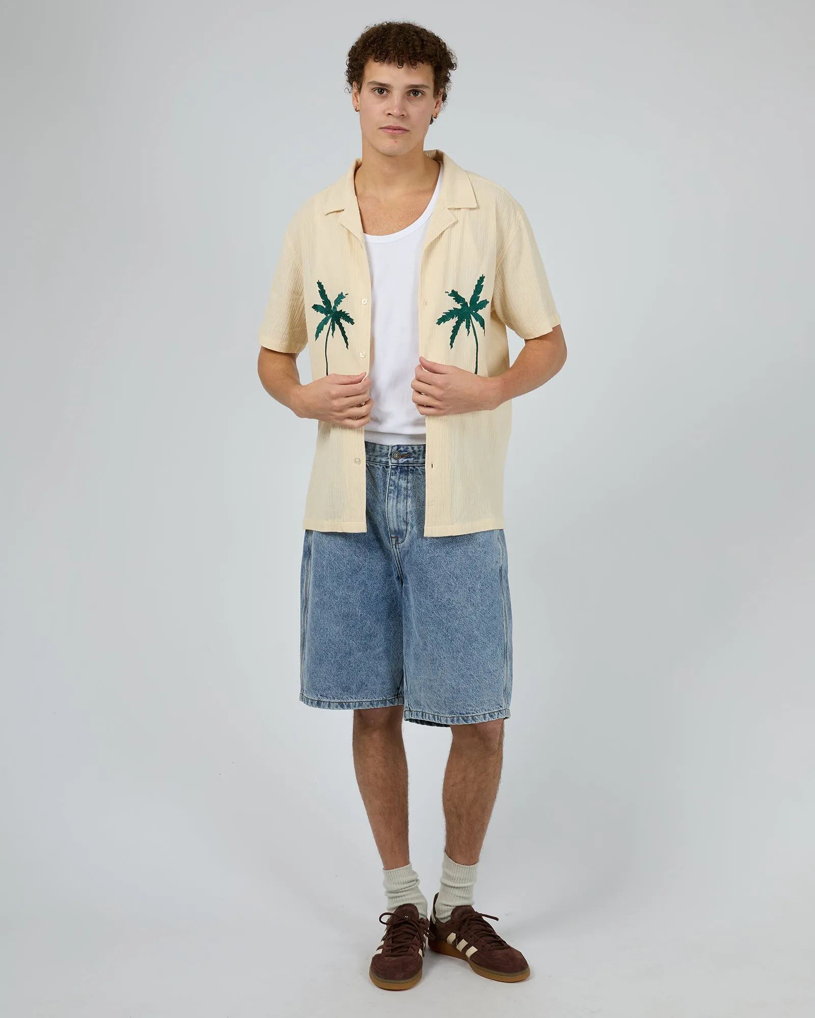 Palm Shirt Chalk