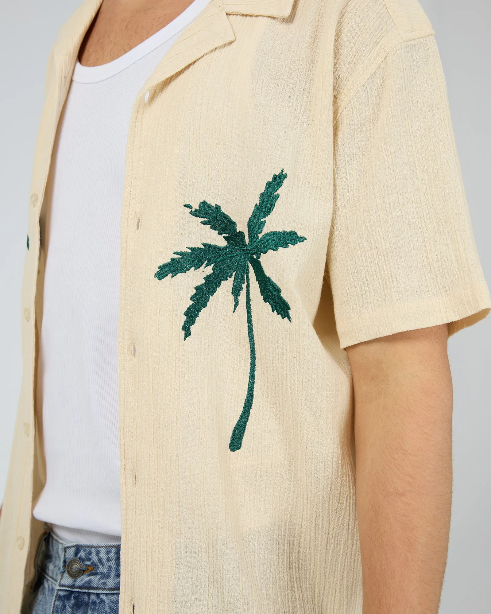 Palm Shirt Chalk