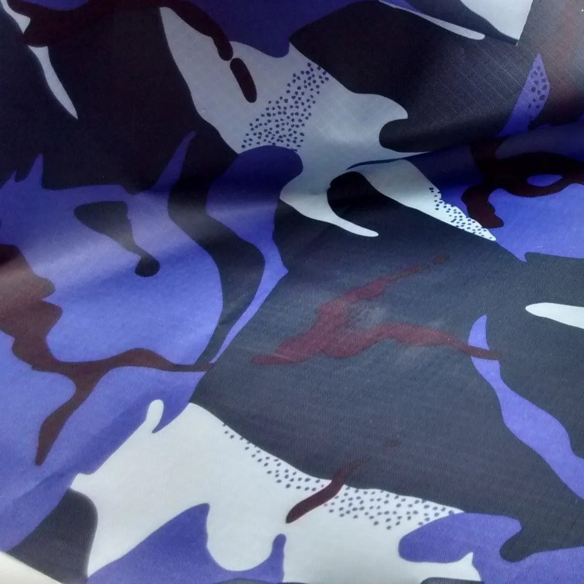 PR3C - Polyester Ripstop, PU Coated, Camouflage Print