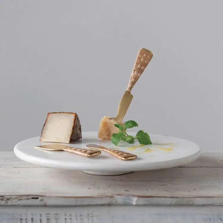 Rattan Cheese Knife Set