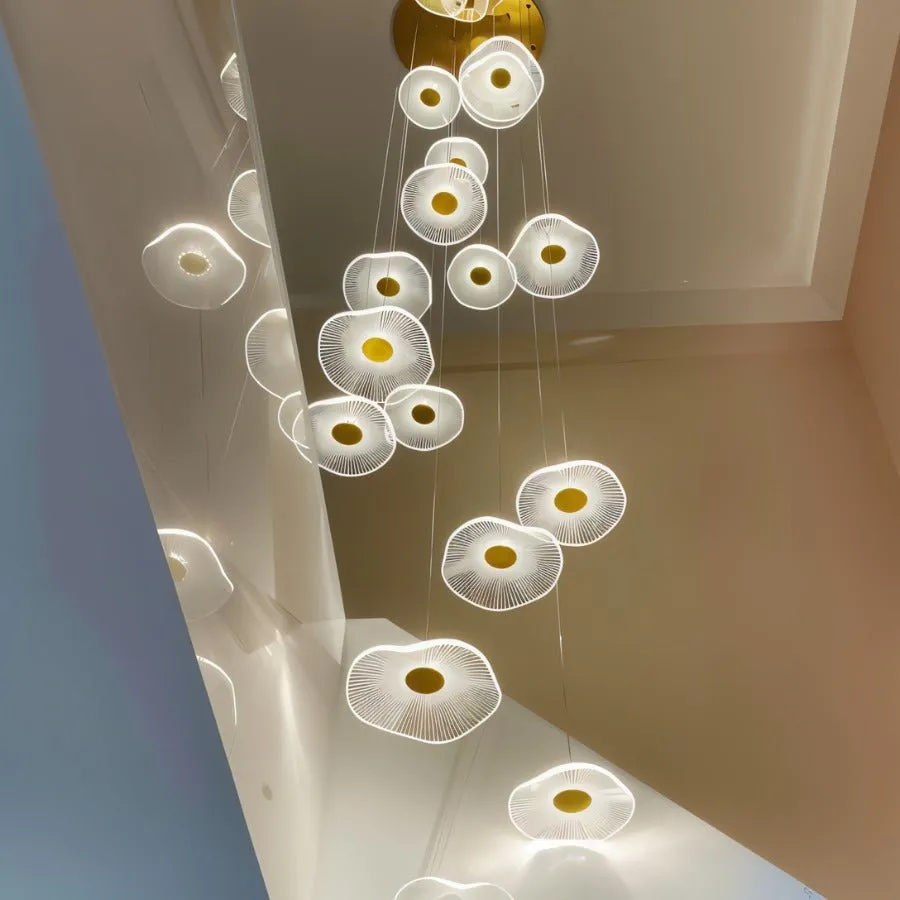 Rotasu Staircase Chandelier