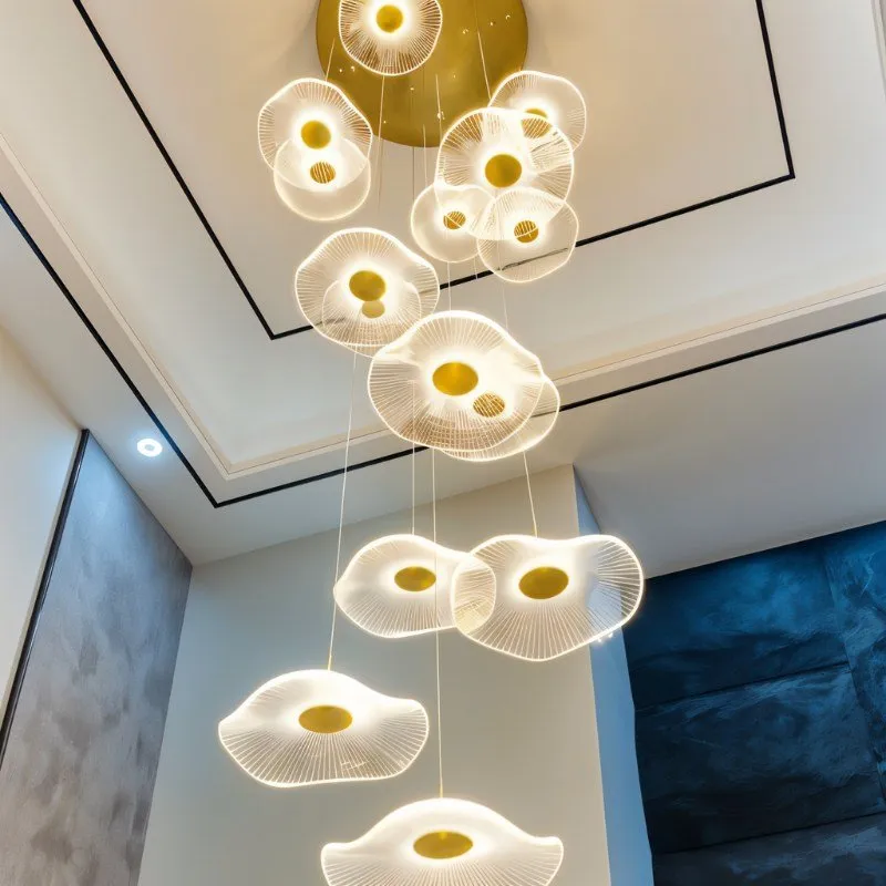 Rotasu Staircase Chandelier