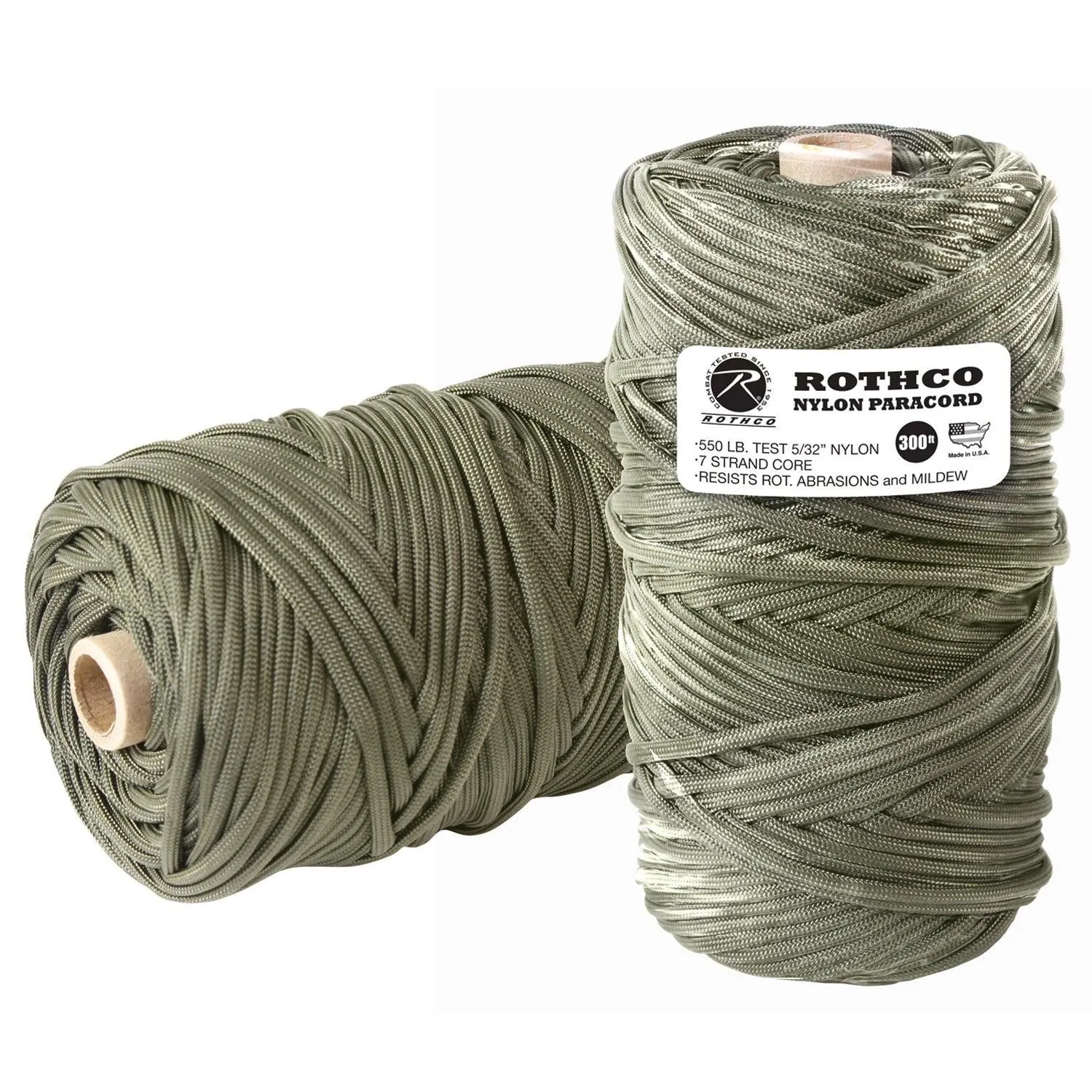 Rothco Nylon Paracord 550lb 300 Ft Tube