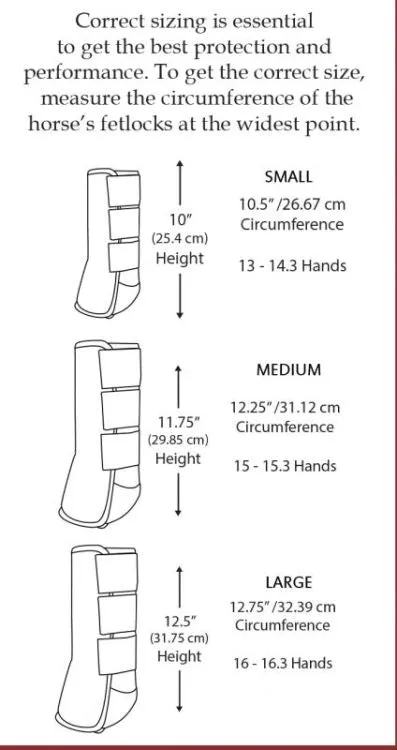 Showman ® Daybreak Aztec Elite Equine Sport Medicine Boot *Sold in Pairs*