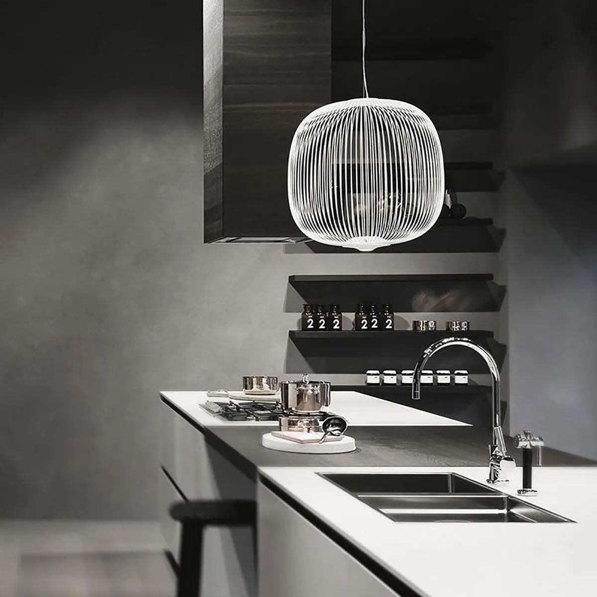 Spokes 2 Midi Pendant Light