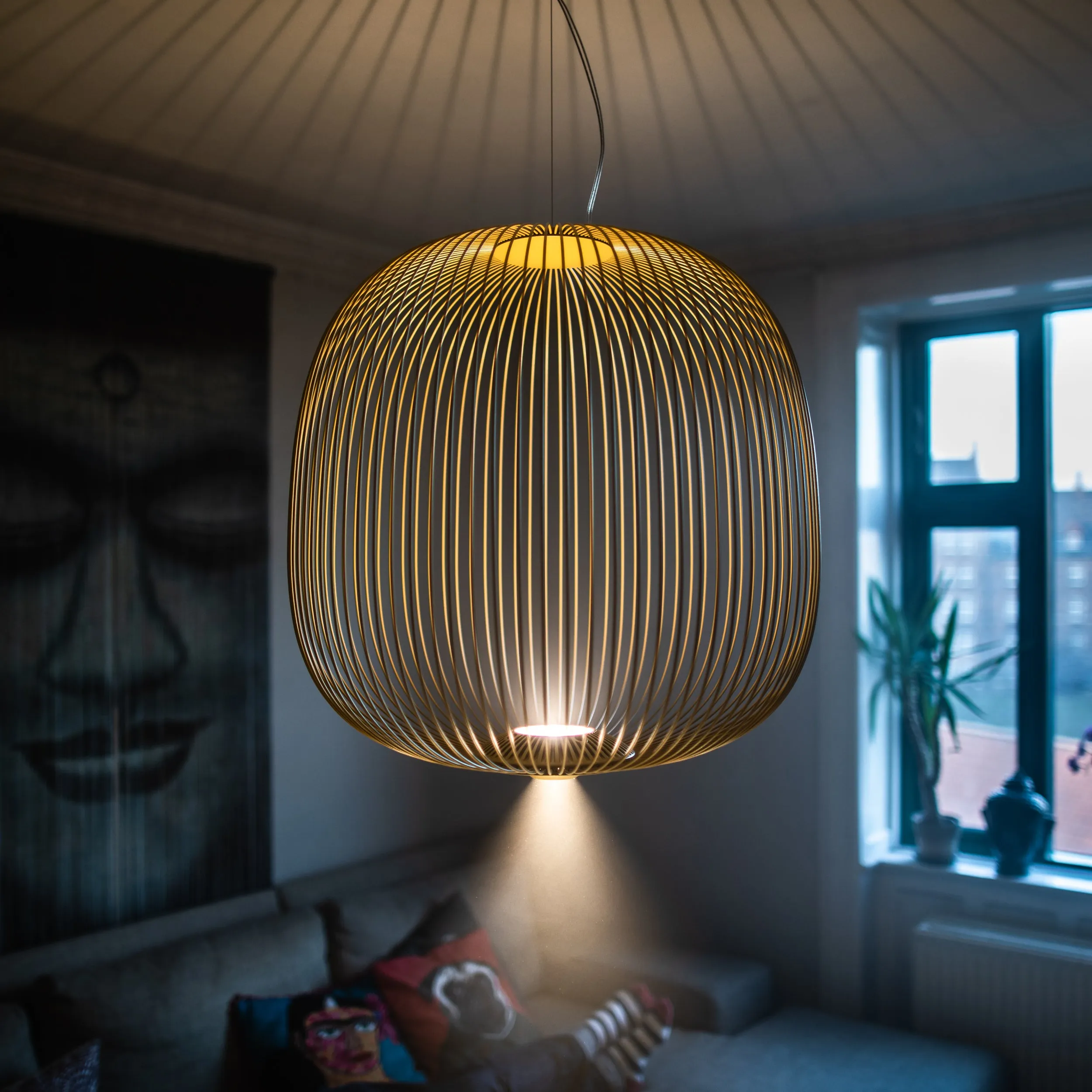 Spokes 2 Midi Pendant Light