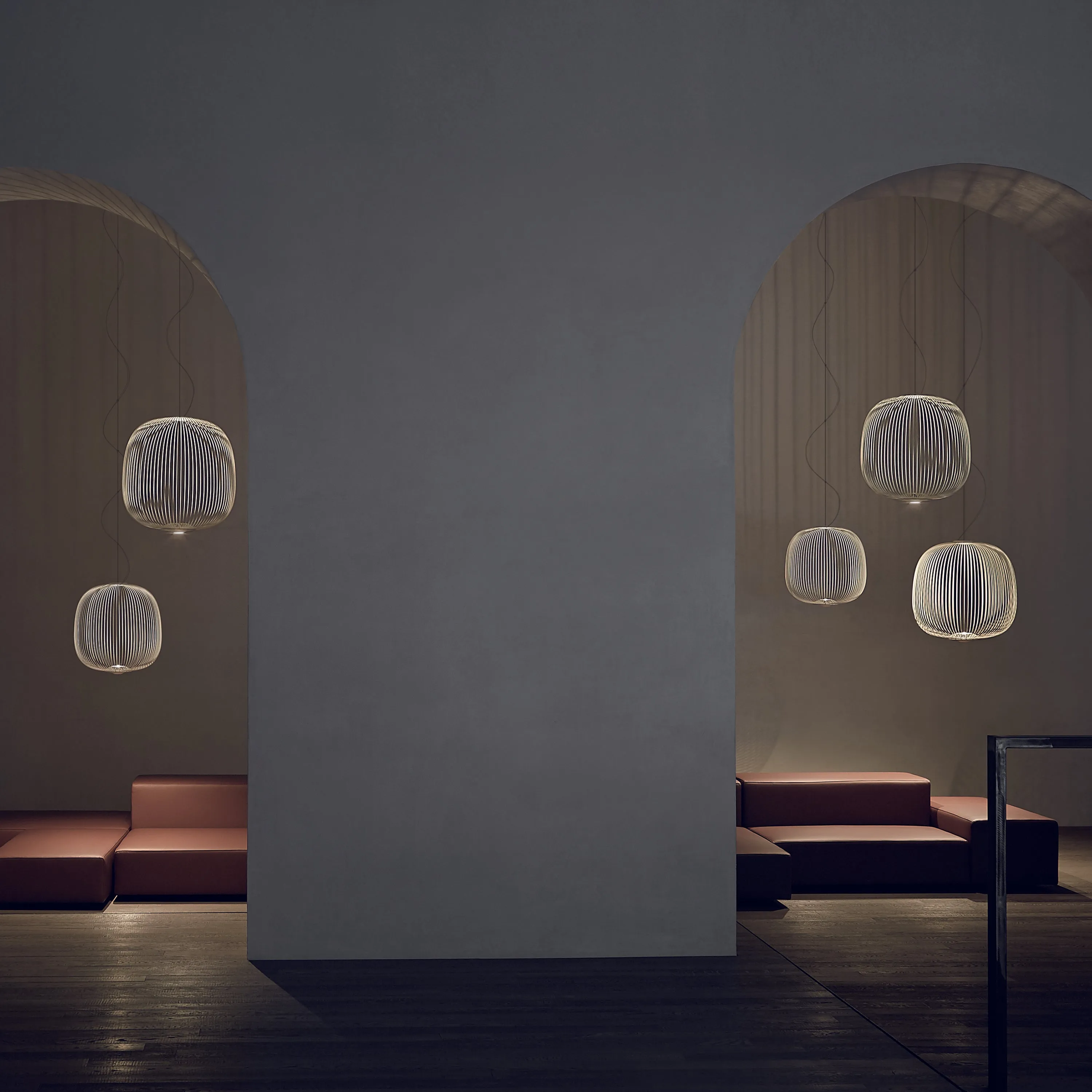 Spokes 2 Pendant Light