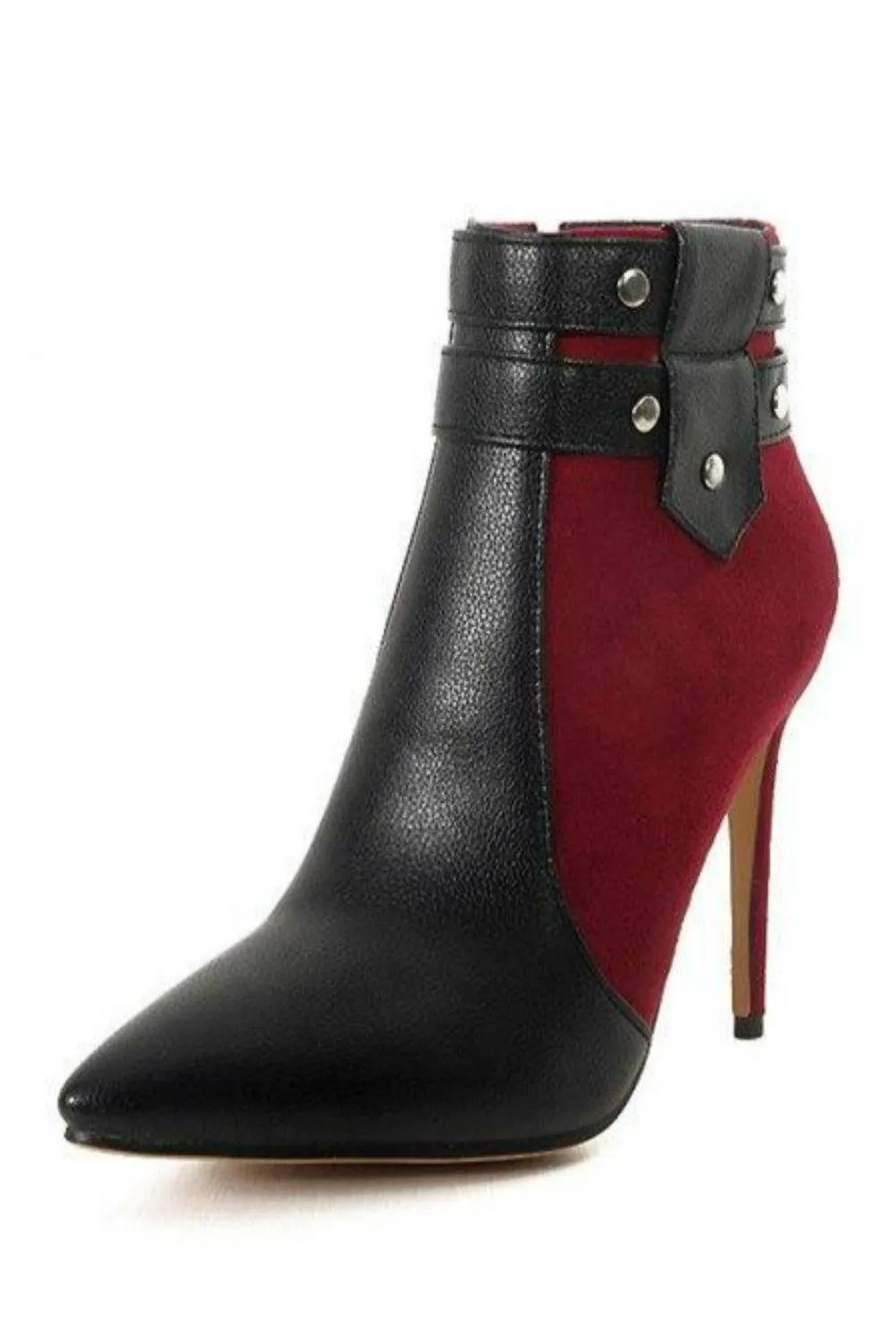 Stiletto High Heels Buckle Ankle Boots 