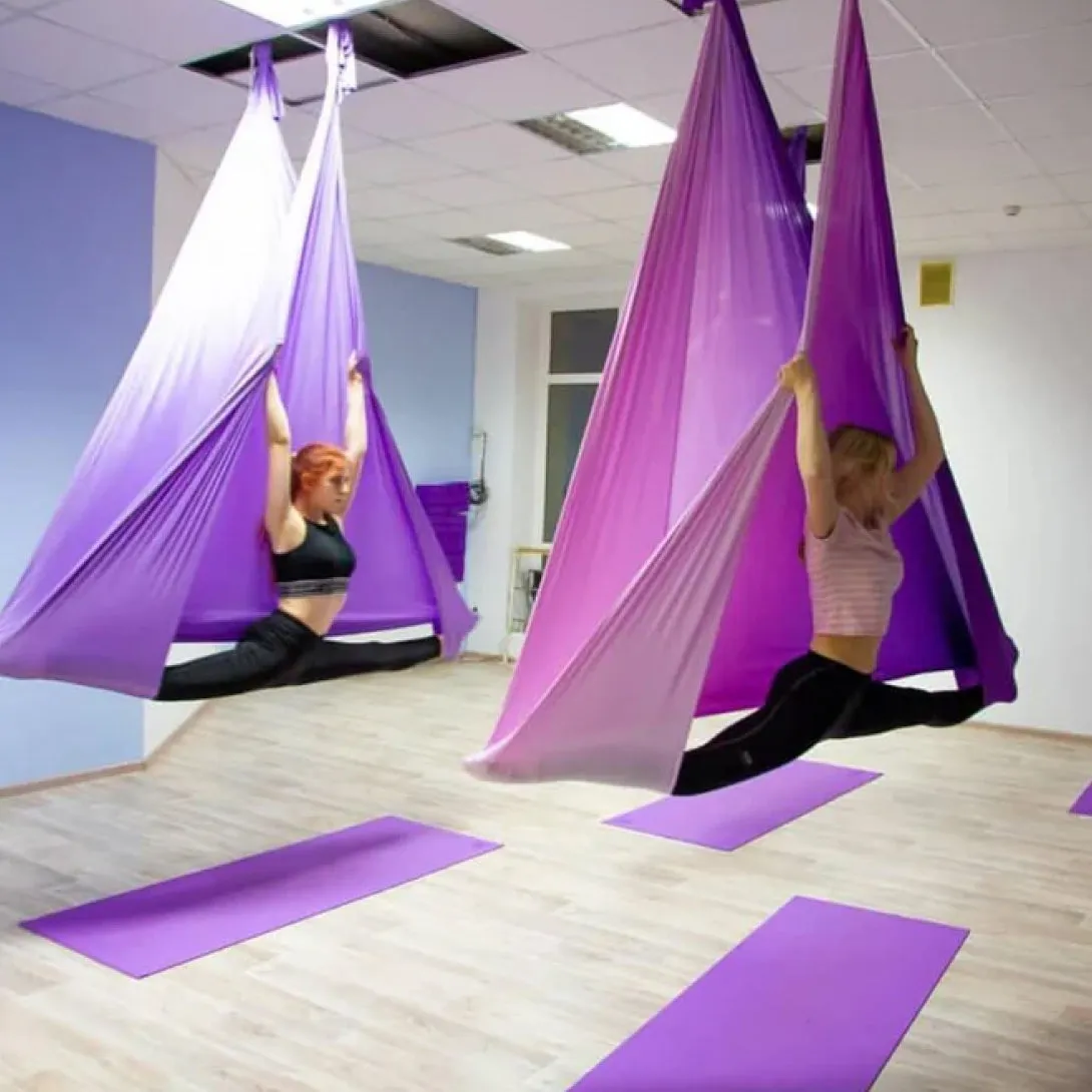 Studio Pack of Yoga Hammocks and Rigging Equipment