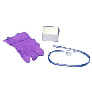 Suction Catheter with Safe-T-Vac Valve, 16 fr
