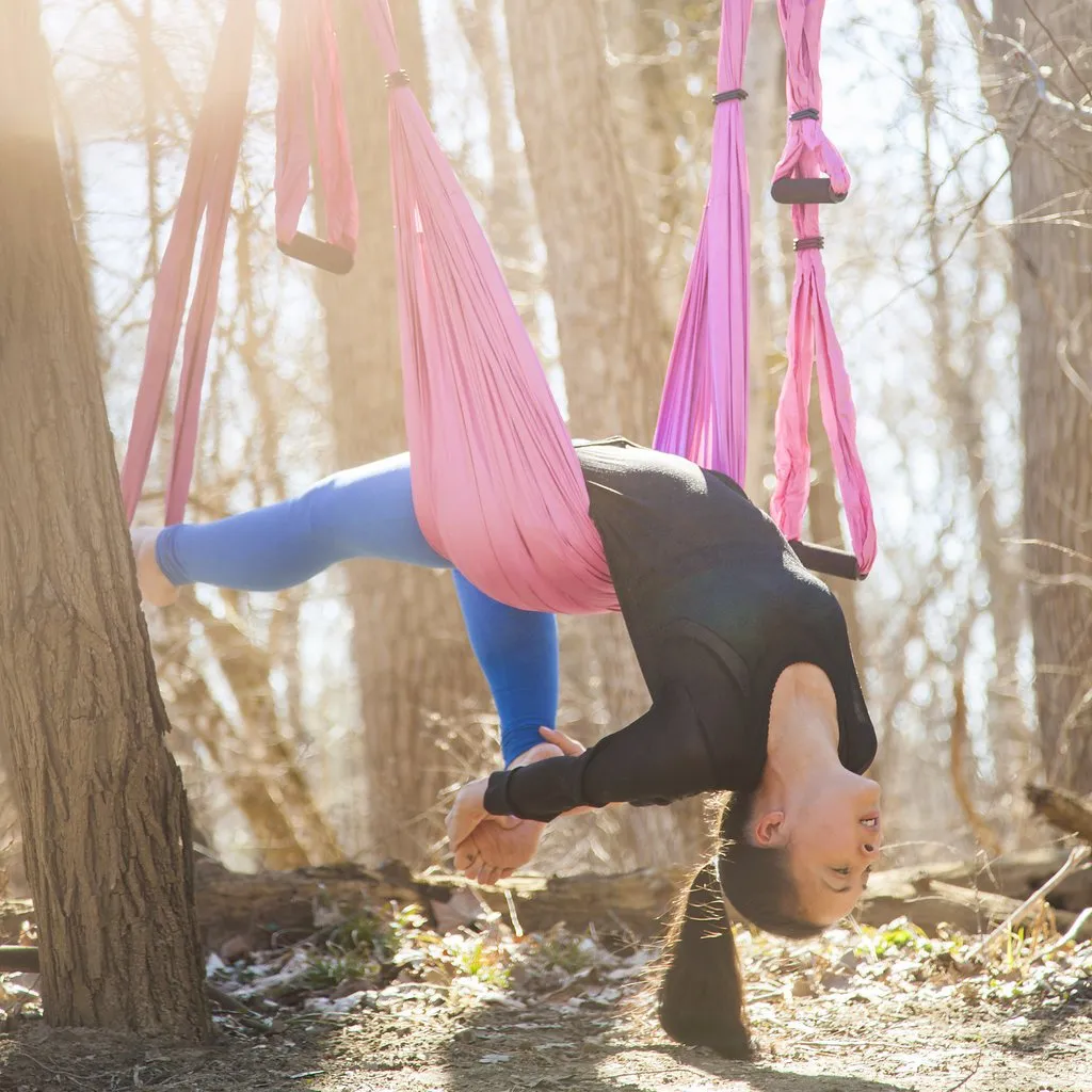 Summerease Yoga Swing Hammock and Wheel Set