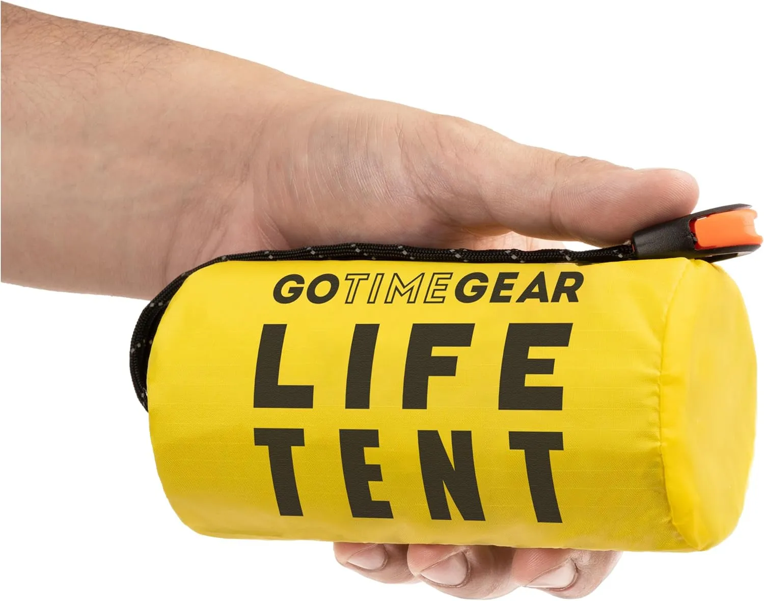 Survival Life Tent • 2 Person Mylar Emergency Shelter Tube Tent   Paracord