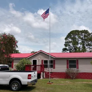 TheLAShop 30ft Aluminum Sectional Flagpole w/ US Flag